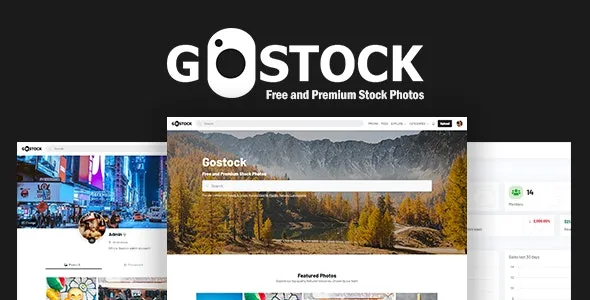 GoStock - Free and Premium Stock Photos Script GoStock - Free and Premium Stock Photos Script