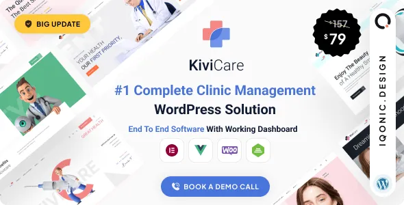 KiviCare - Medical Clinic & Patient Management WordPress Theme KiviCare v2.2.6 - Medical Clinic & Patient Management WordPress Theme