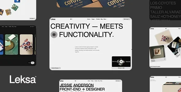 Leksa v1.0.0 - Creative Portfolio Showcase Theme nulled