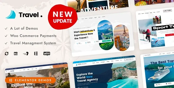 Love Travel - Creative Travel Agency WordPress Love Travel Wordpress Theme