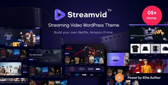 StreamVid v5.1.1 - Streaming Video WordPress Theme nulled download