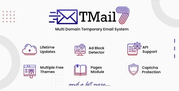 TMail - Multi Domain Temporary Email System TMail - Multi Domain Temporary Email System