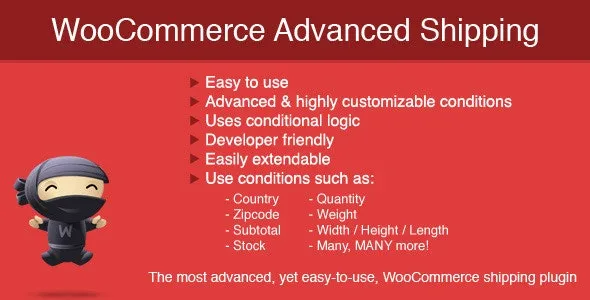 WooCommerce Advanced Shipping WooCommerce Advanced Shipping v1.1.3